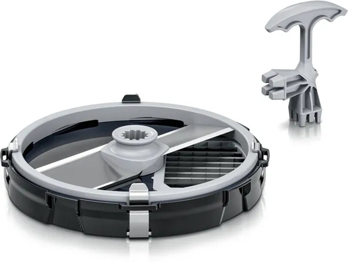 Bosch Würfelschneider für Bosch Küchenmaschine Serie 6 und 8 Cubeuse noir, gris