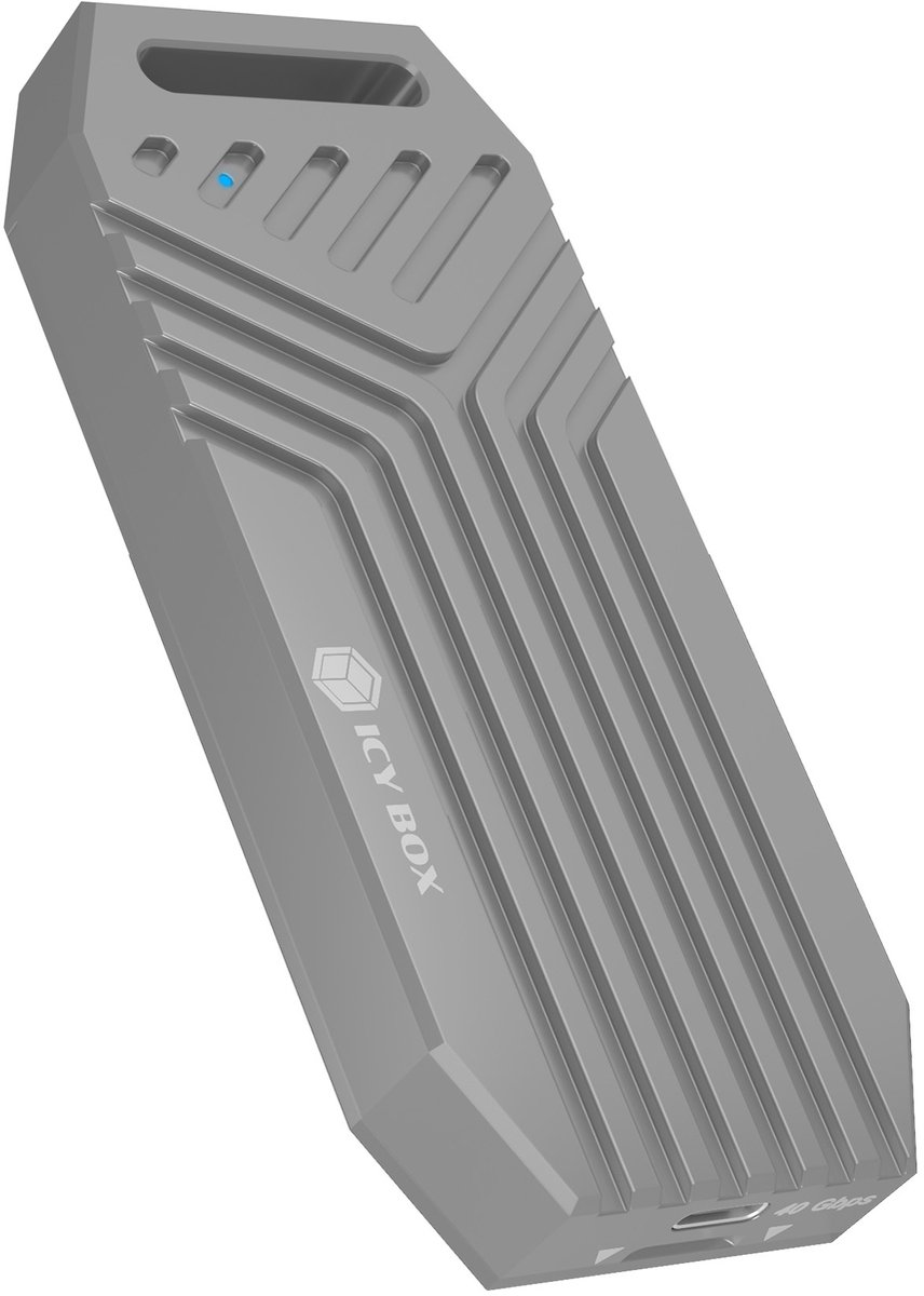 ICY BOX IB-1919M-C42 - storage enclosure - M.2 NVMe Card / PCIe (NVMe) - USB4