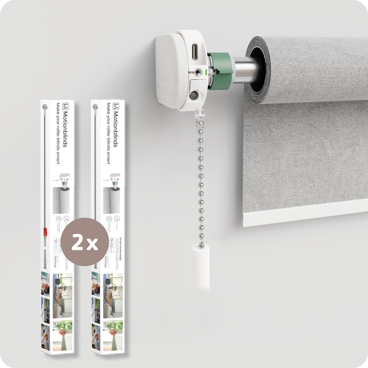 MotionBlinds Upgrade Kit for Roller Blinds 2-pack