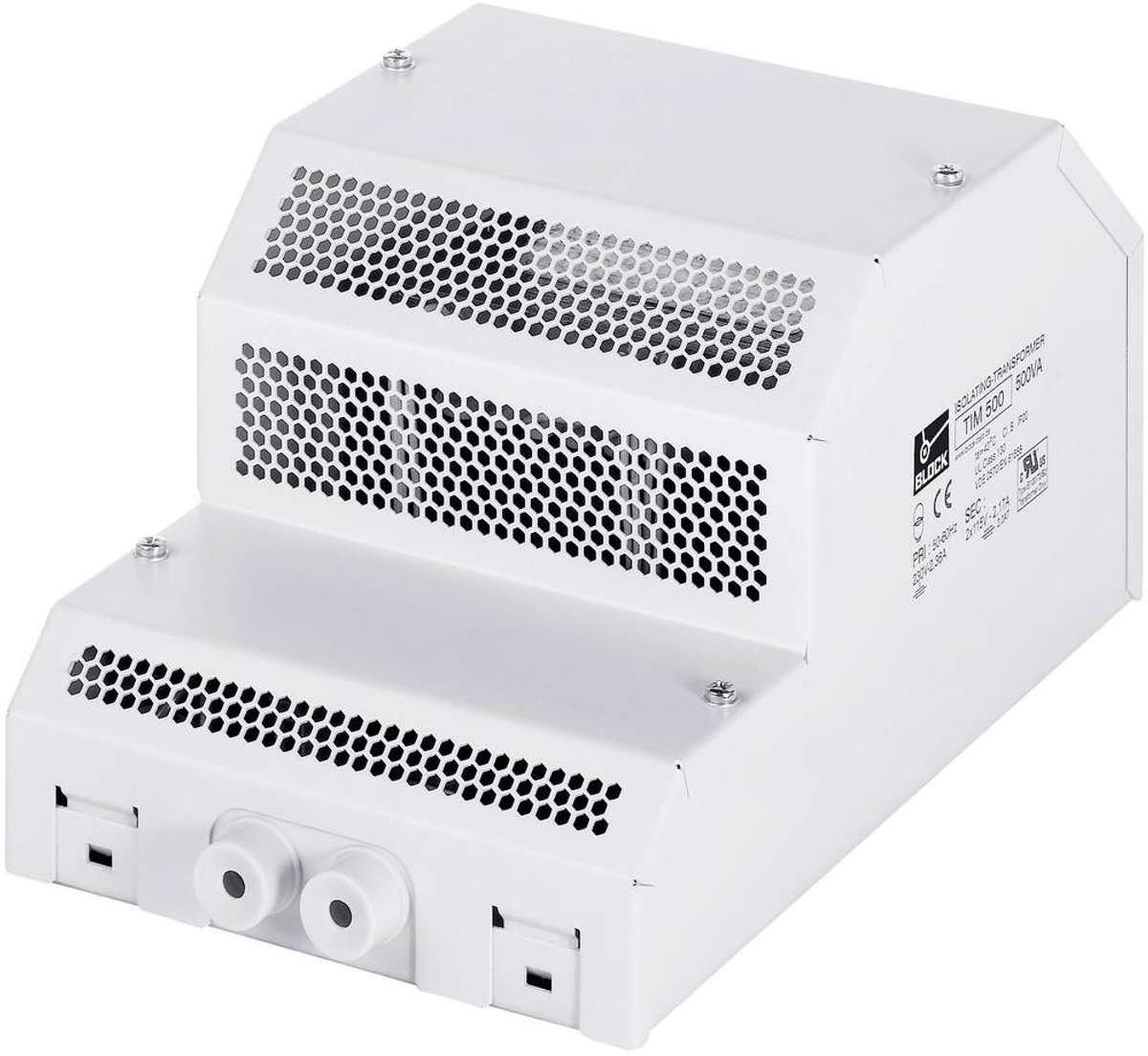 BLOCK TIM 100 Transformateur disolement 1 x 230 V/AC 2 x 115 V/AC 100 VA 434 mA