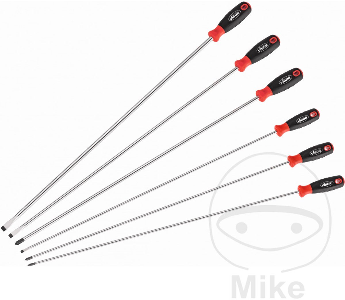 Vigor V4432/6 Jeu de tournevis vis à fente, cruciforme Phillips