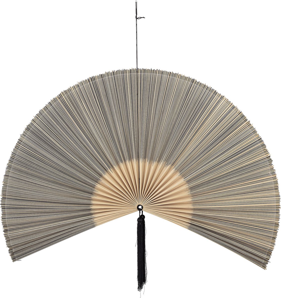 Bloomingville - Jaime Wall Decoration 145x72 cm - Black Karagumoy