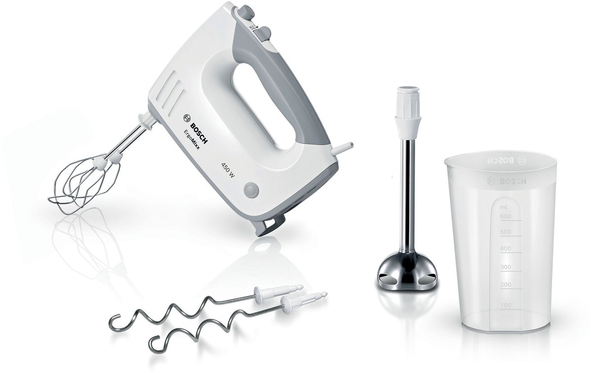 Bosch ErgoMixx Batteur blanc, gris