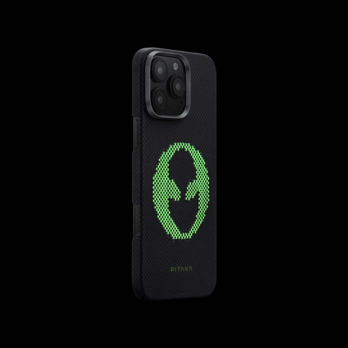 PITAKA x Aries Tactile Woven Case Alien - iPhone 16 Pro