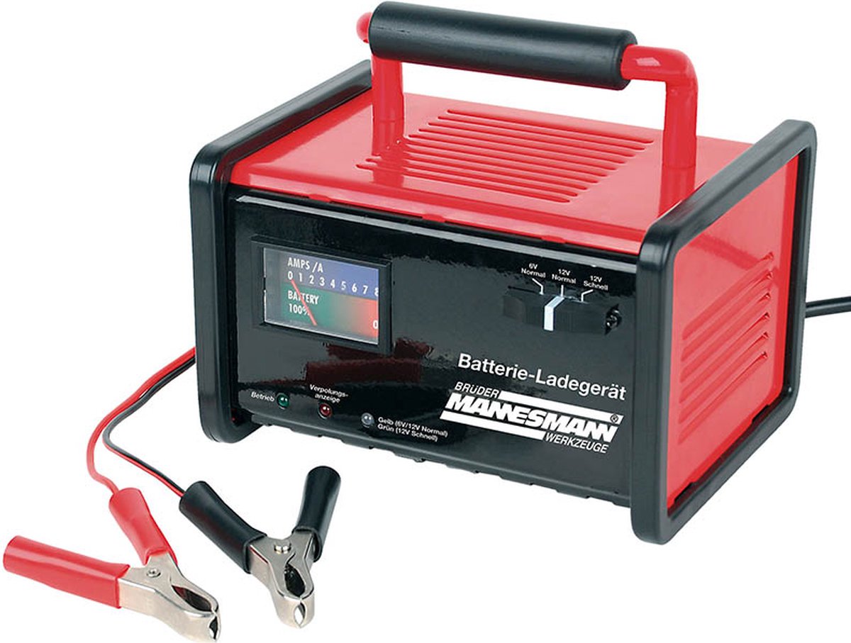 Chargeur datelier Brüder Mannesmann M12720 6 V, 12 V