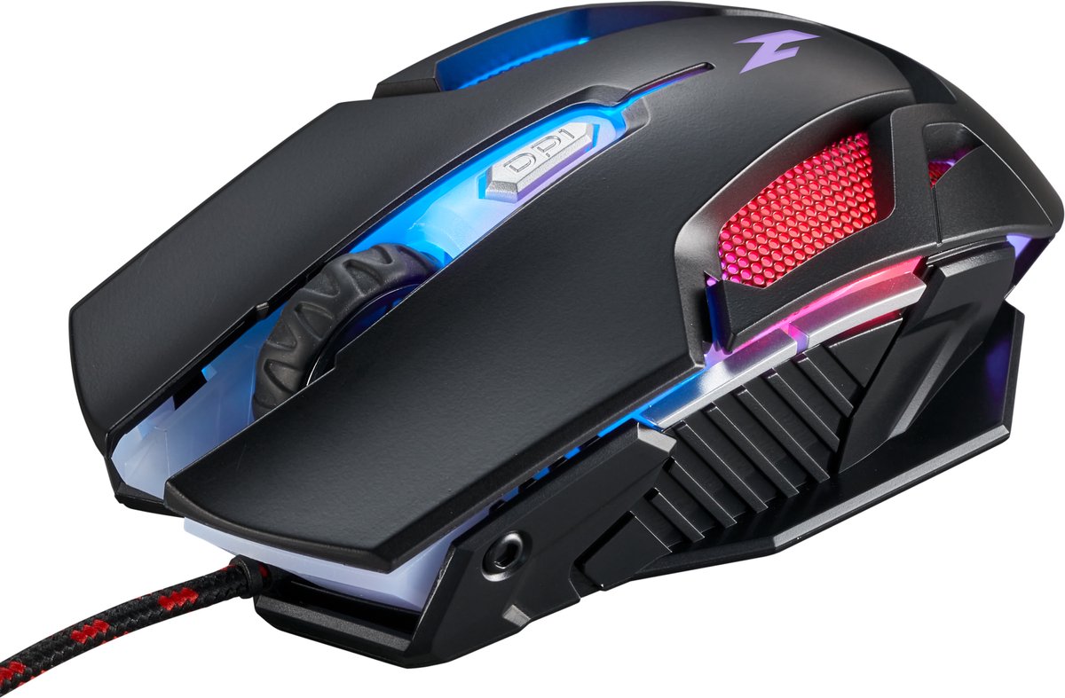 Acer Nitro Gaming Mouse II NMW200 - Gaming Mus - Optisk - 6 knapper - Sort