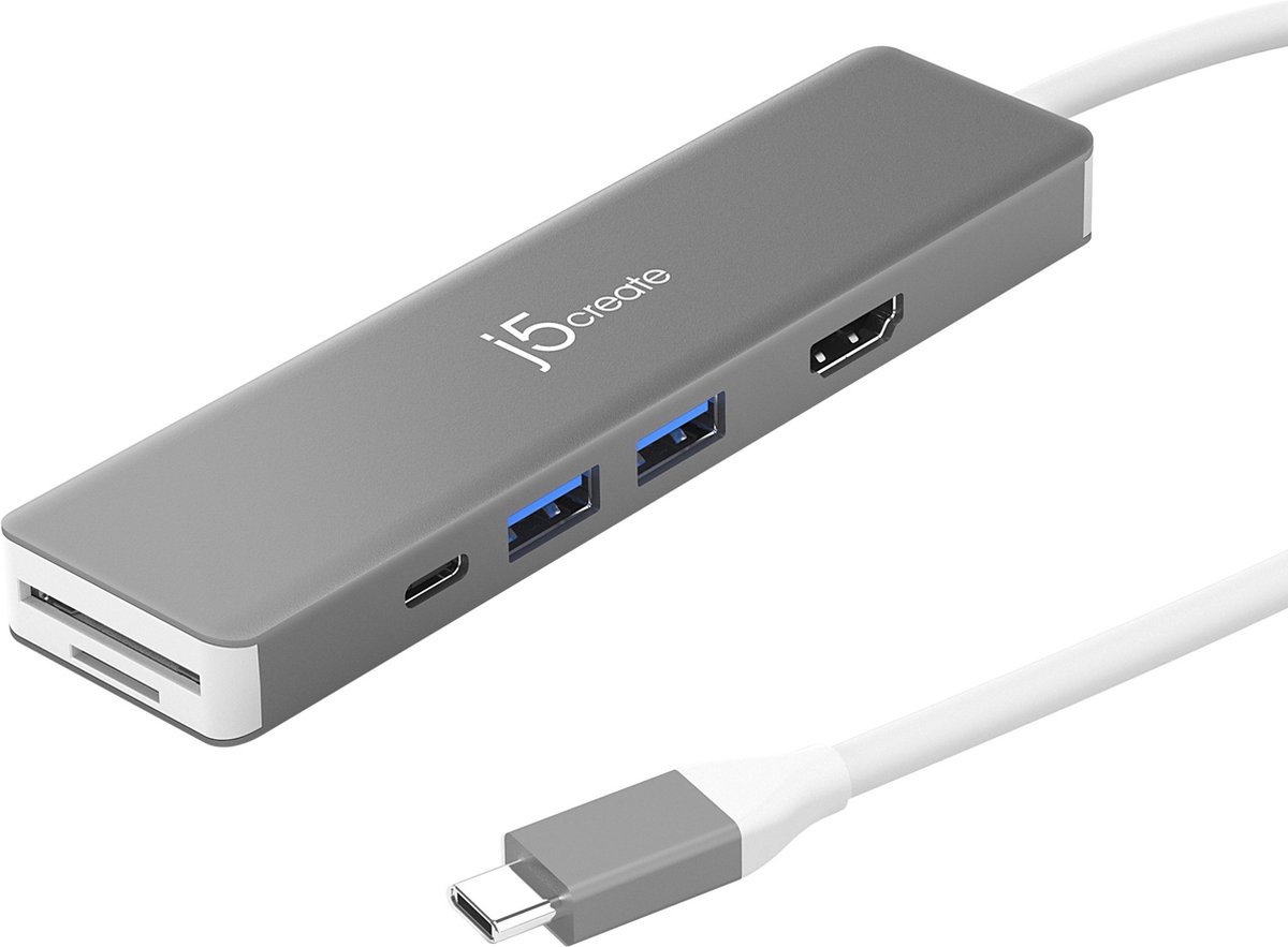 j5create 7-in-1 Multi-Port Adapter (with 100W PD)