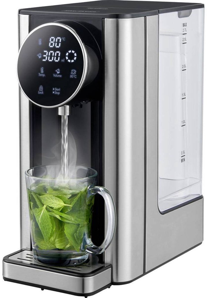 Trisa Silver Stream Distributeur deau chaude acier inoxydable Contenance: 2.7 l