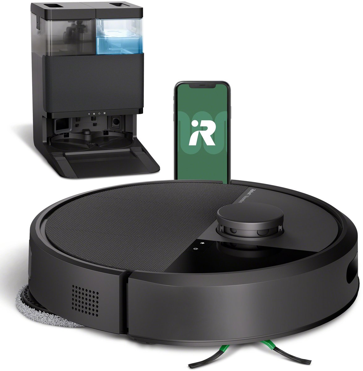 iRobot Robotstøvsuger Roomba Combo 405 Combo Plus Robotstøvsuger - Sort