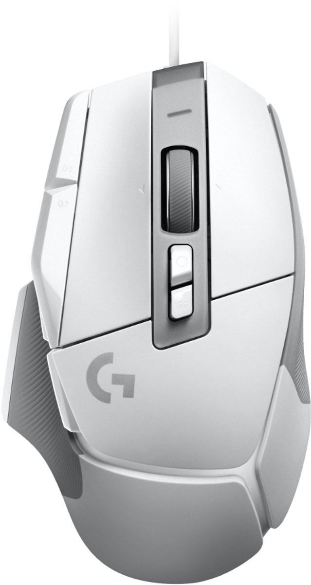 Logitech G502 X Gaming Mouse - Gaming Mus - Optisk - 13 knapper - Hvid