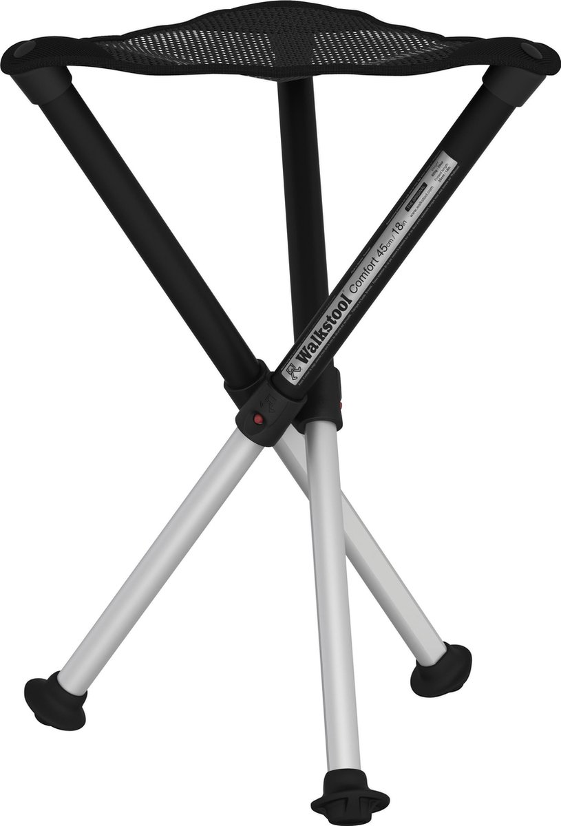 Walkstool Comfort L Tabouret pliant noir, argent ComfortL Charge (poids) max. 200 kg