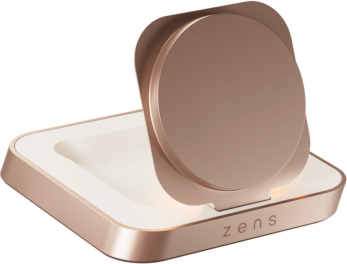 ZENS Magnetic Nightstand Charger Copper