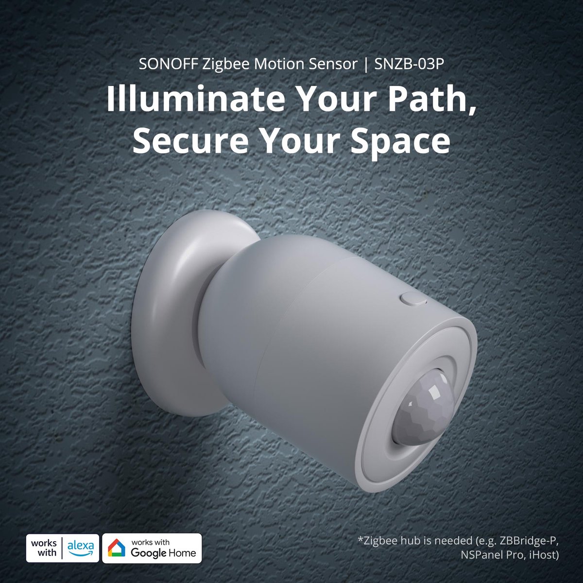 Sonoff ZigBee motion sensor SNZB-03P + battery