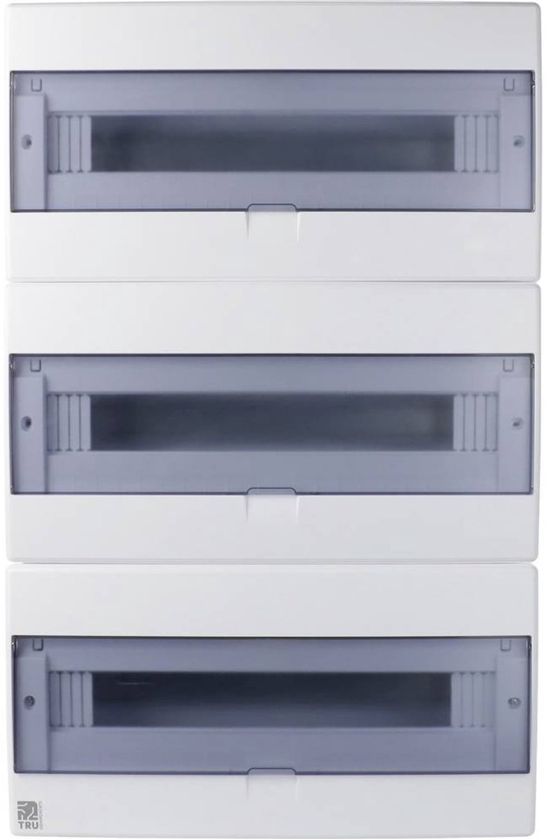 TRU COMPONENTS TC-GYB5-60 Tableau de distribution 438 x 690 x 95 ABS, PC, acier 1 pc(s)
