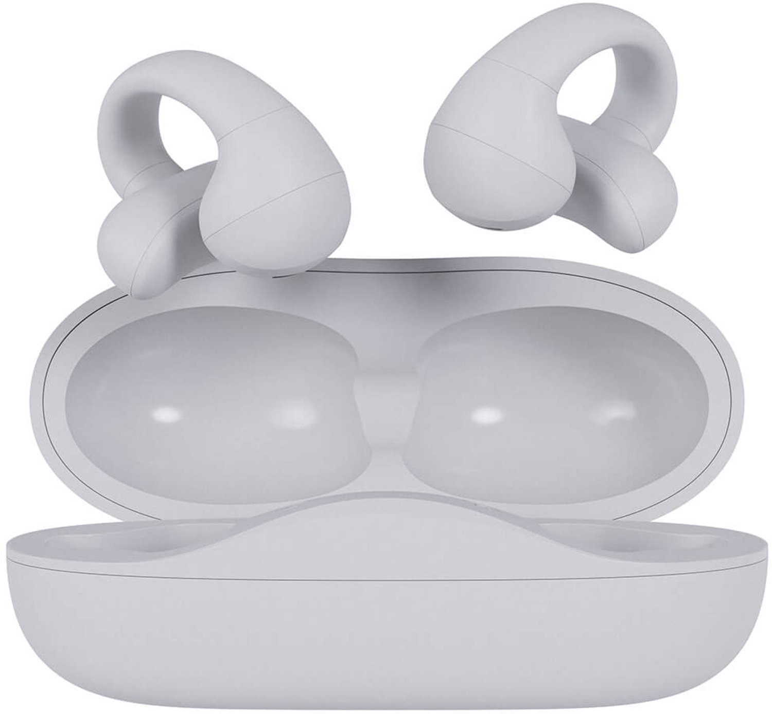Happy Plugs Clip OWS True Wireless Headphones - White