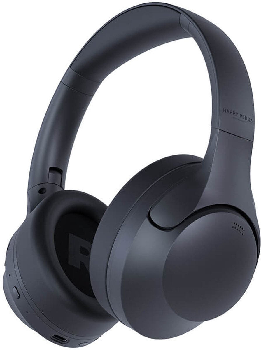 Happy Plugs Play Pro ANC Over-Ear Wireless Headphones - Black