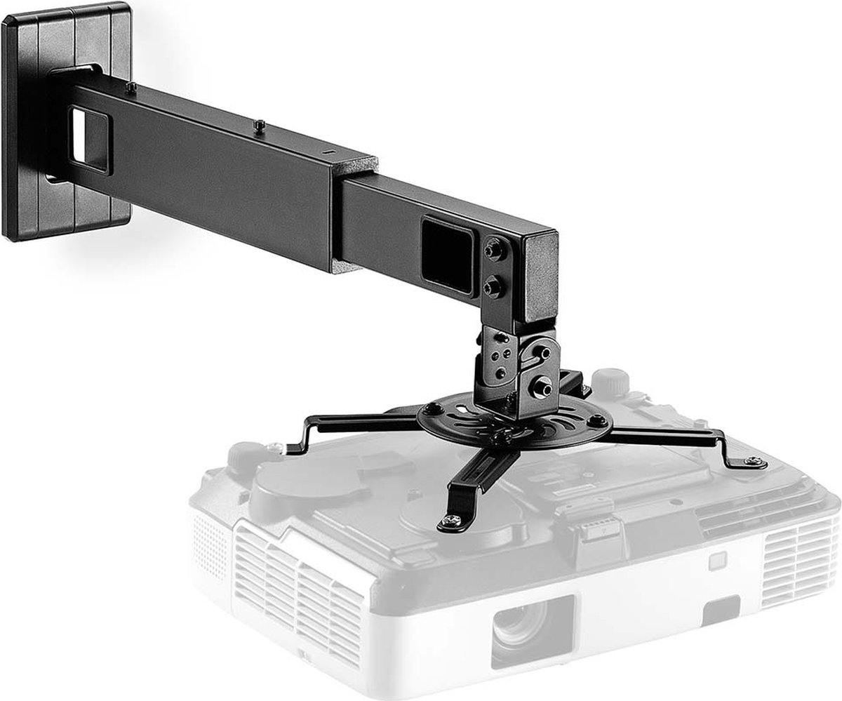 Nedis mounting kit - full-motion - for projector - black