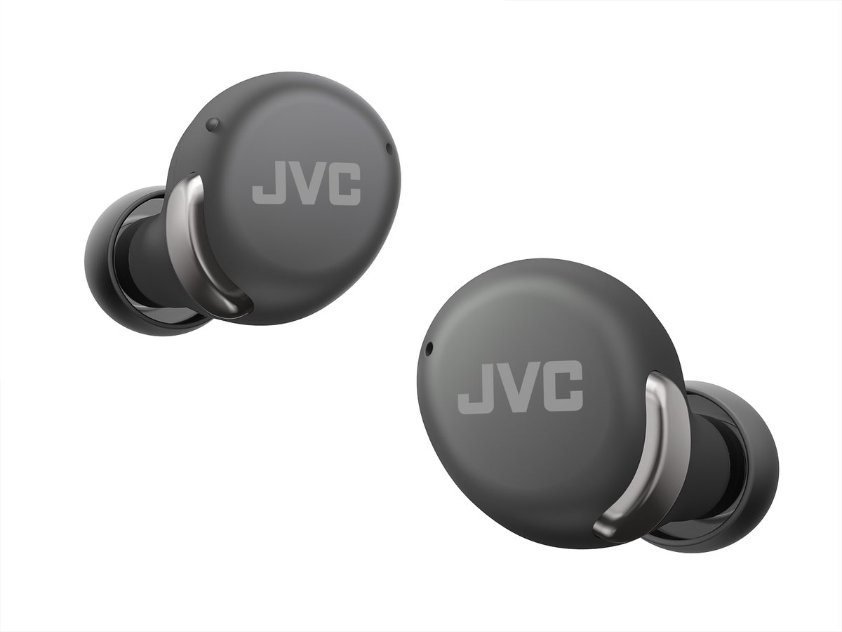 JVC Active Noise Cancelling True Wireless Headphones - Black