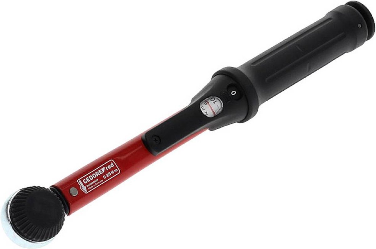 Gedore RED R48900025 3301214 Clé dynamométrique bloquant 1/4 (6.3 mm) 5 - 25 Nm