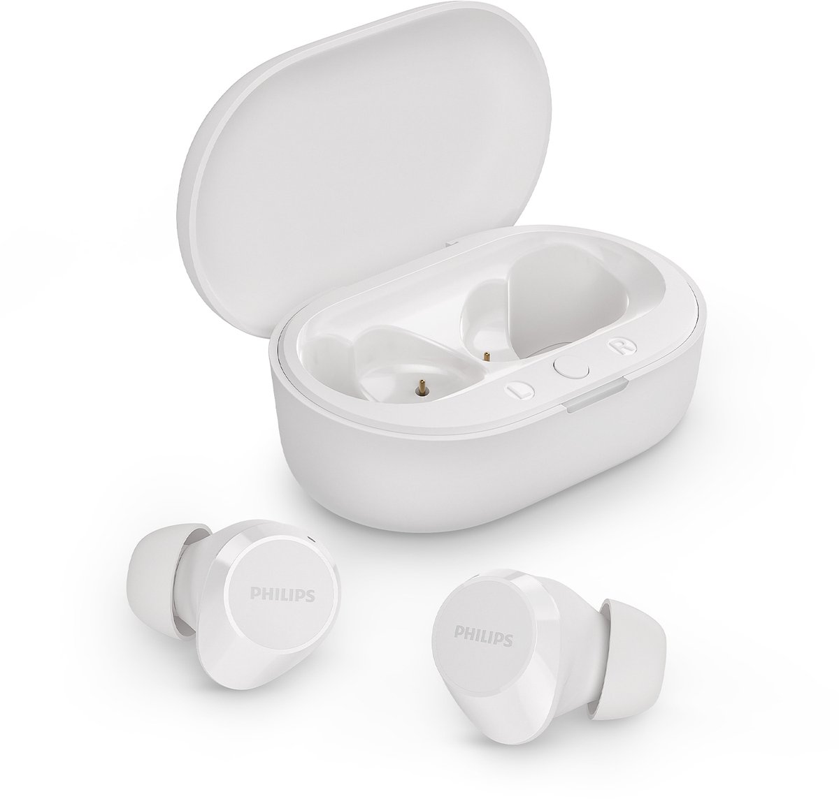 Philips TAT1209 - Trådløs in-ear - Hvid