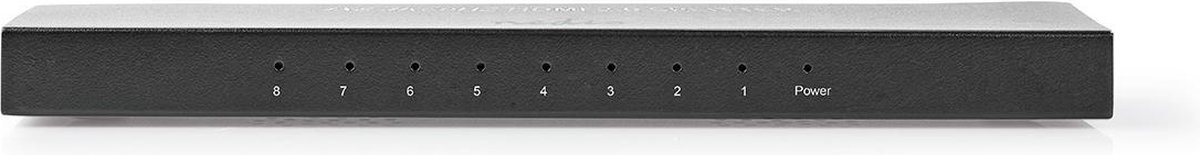 Nedis VSPL3478AT - video/audio splitter - 8 ports