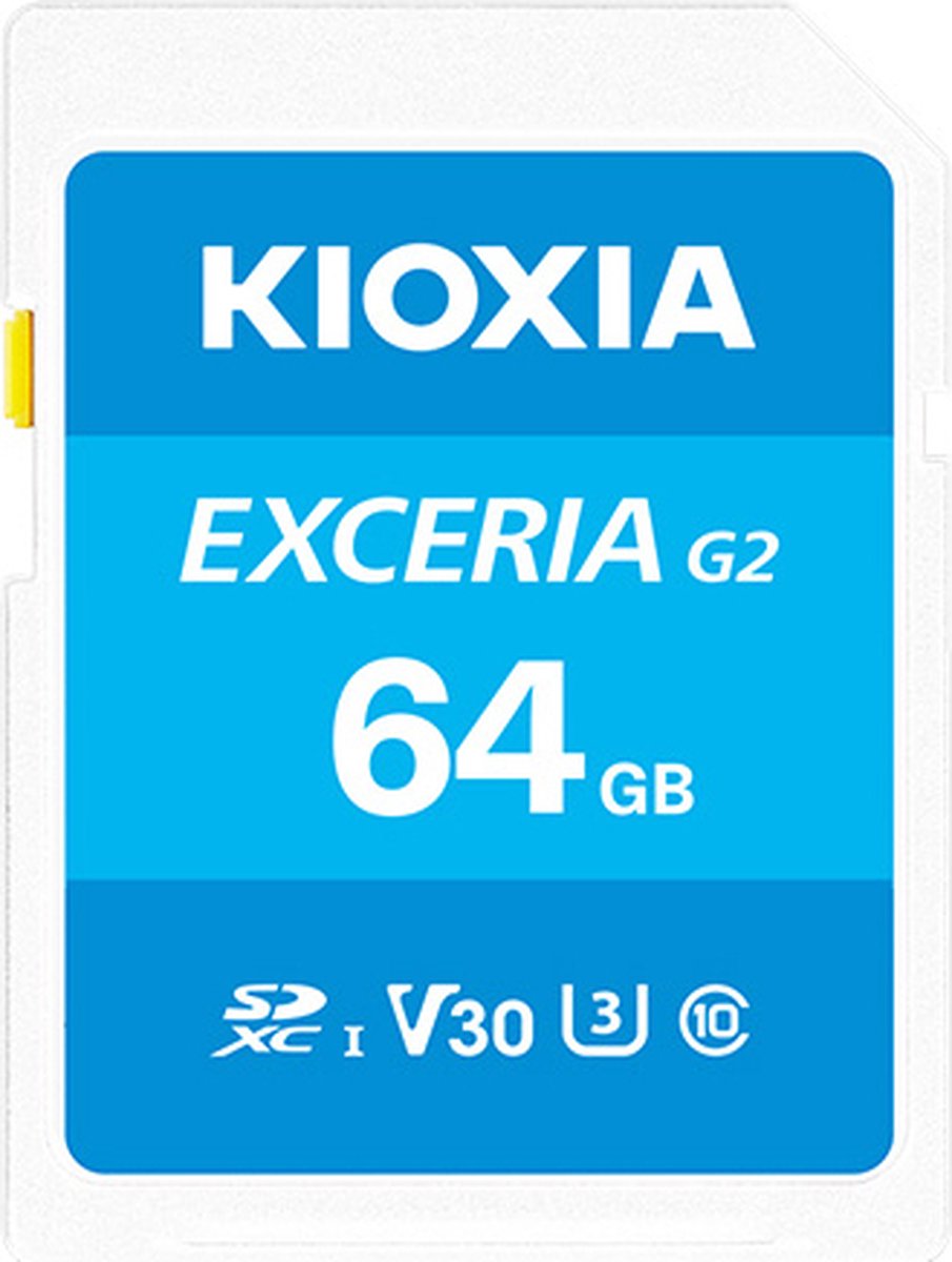 Kioxia EXCERIA G2 SD - 100MB/s - 64GB