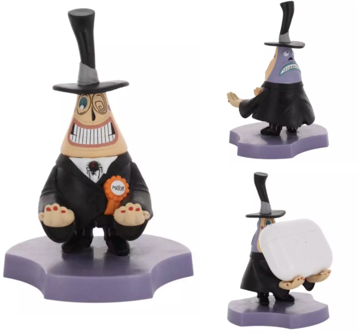 Cable Guys Nightmare Before Christmas Holdems Mini Holder Mayor 10 cm - Tilbehør til spillekonsol