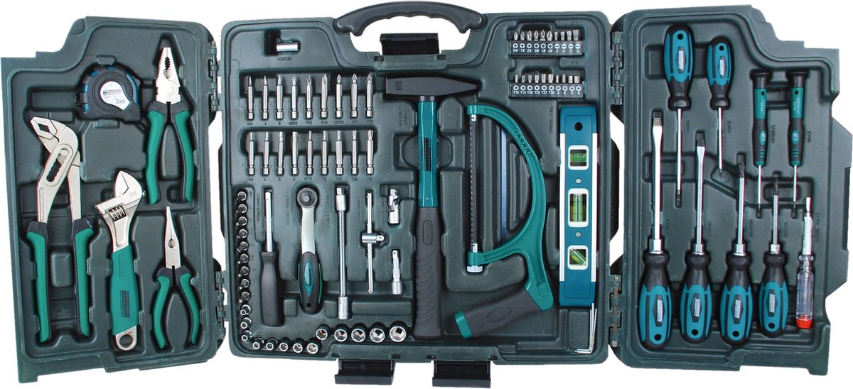 Jeu doutils Brüder Mannesmann 408591 M29085 en valise 89 pièces 1 pc(s)