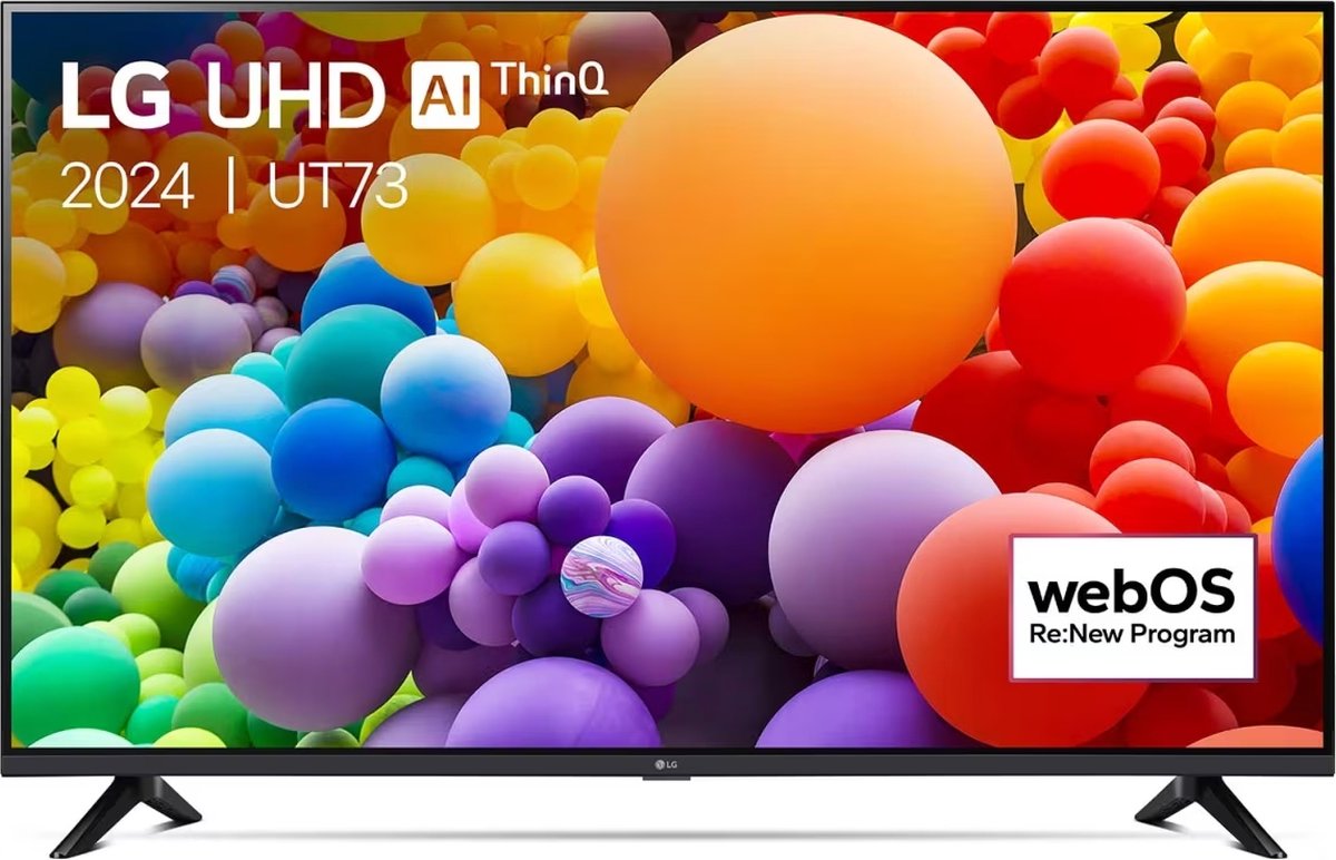 LG 43" Fladskærms TV LED 4K 43UT73006LA UT73 Series - 43" LED-backlit LCD TV - 4K