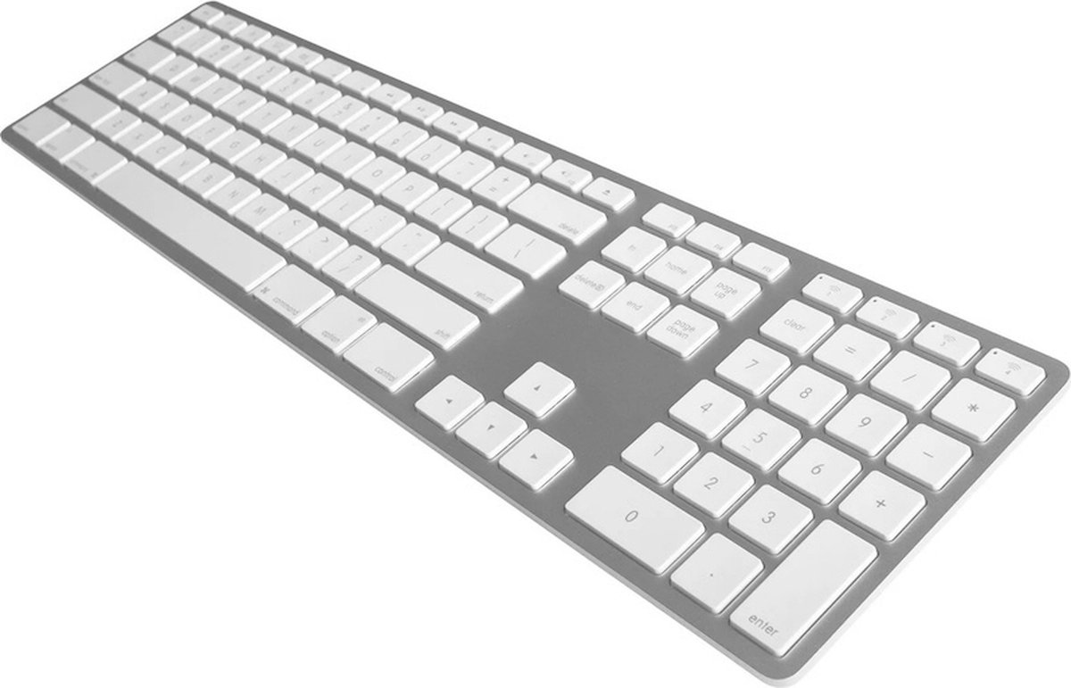 Matias FK416DCS-DE Wireless USB-C® Keyboard for Mac sans fil Clavier allemand, QWERTZ, Mac argent