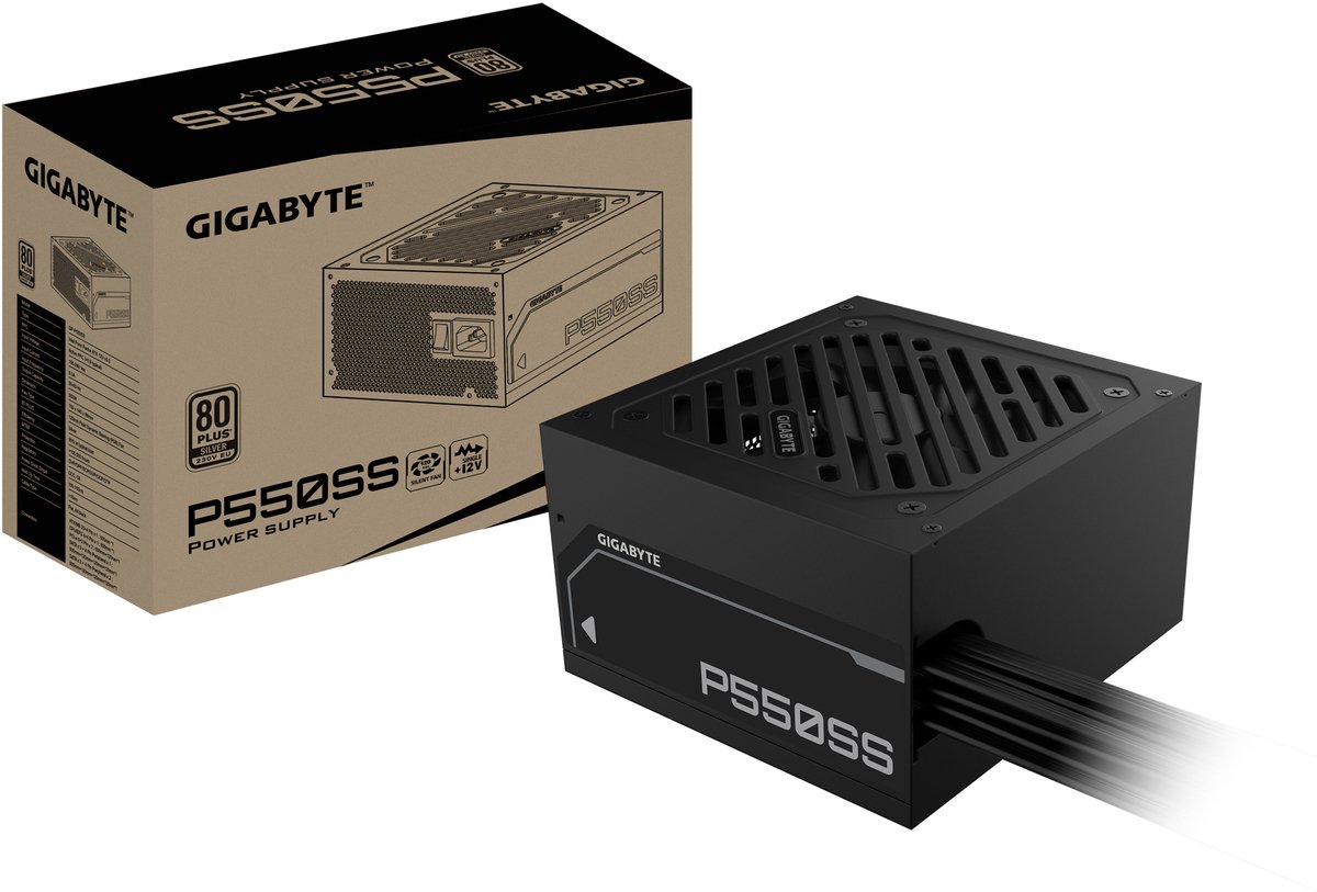 GIGABYTE P650SS Strømforsyning - 650 Watt - 120 mm - ATX 3.0 - 80 Plus Bronze certified
