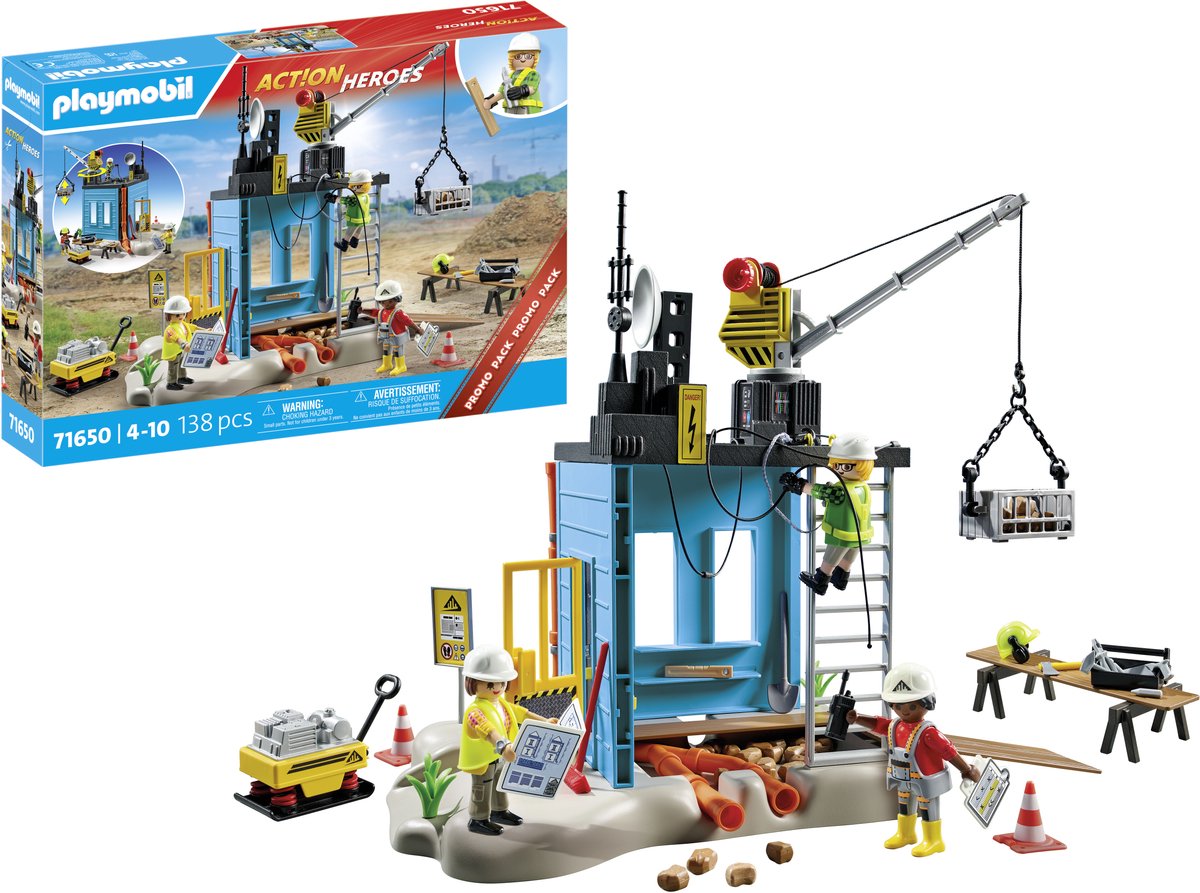 Playmobil City Action - Byggeplads