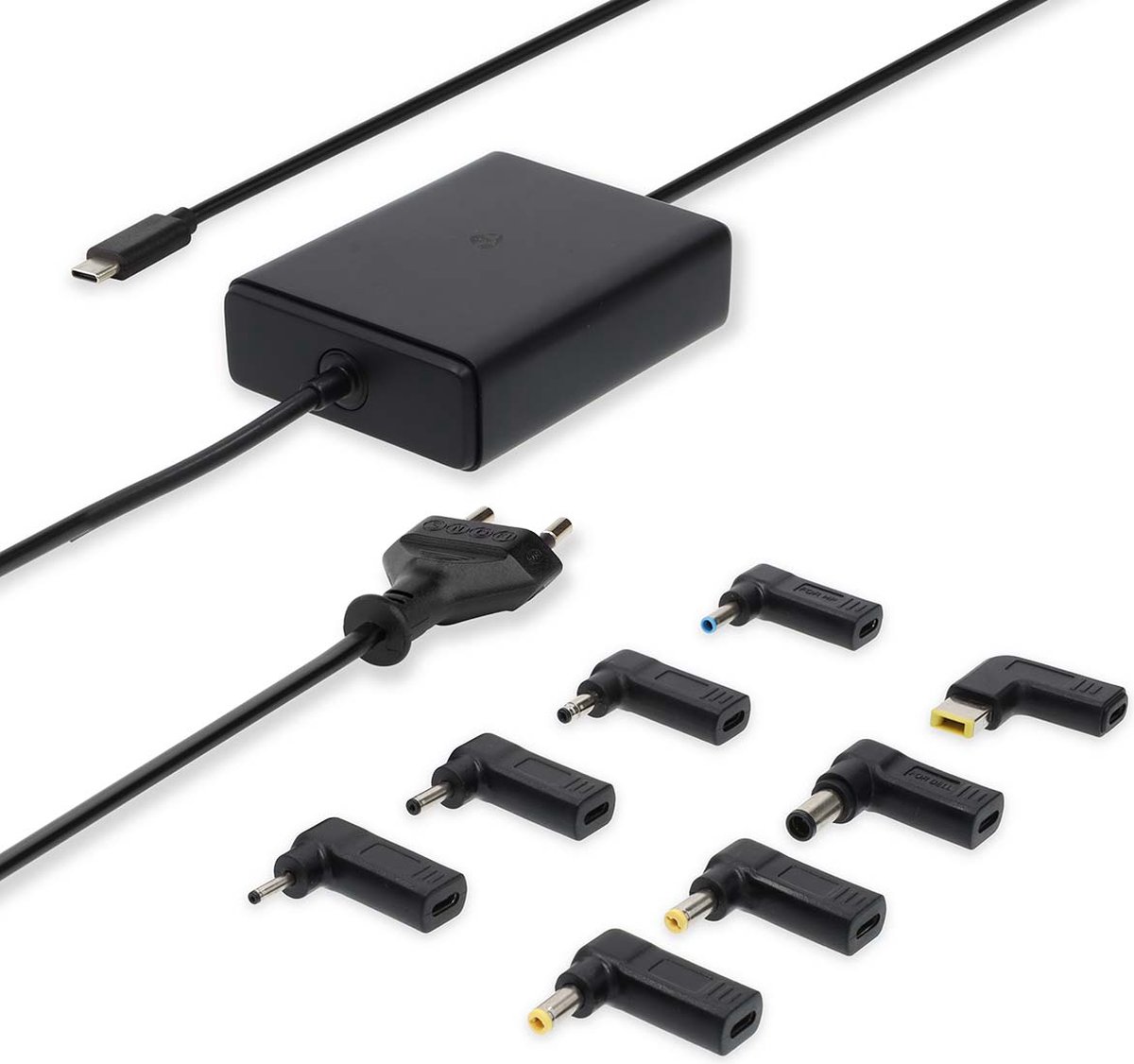 Nedis notebook-adapter | GaN | 100 W | 5 / 9 / 12 / 15 / 20 V DC | 3.0 / 5.0 A