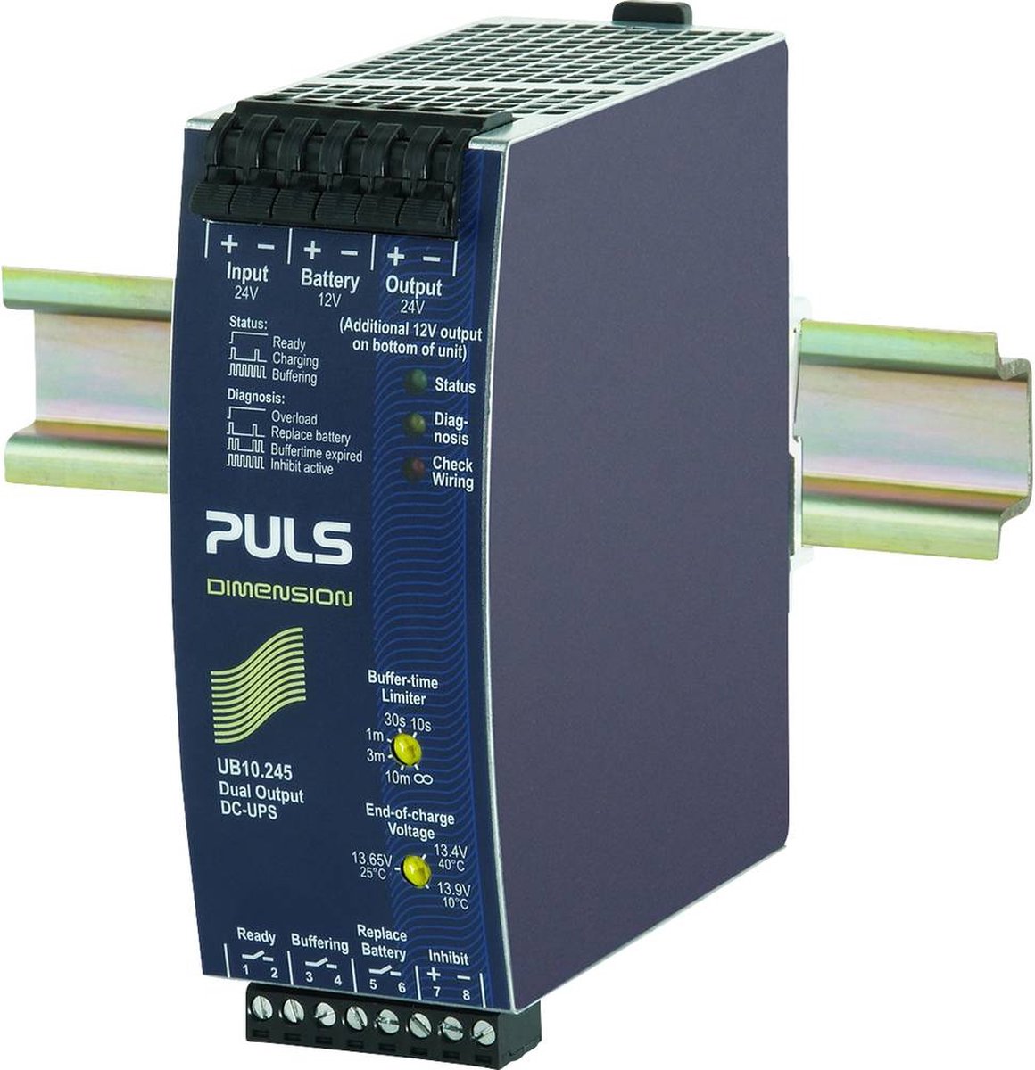 PULS UB10.245 Module de protection 24 V 10 A 240 W Nbr. de sorties:1 x Contenu 1 pc(s)