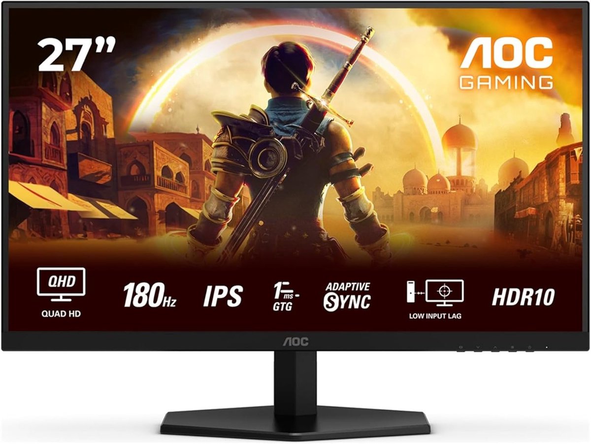 27" AOC Gaming Q27G42XE - 2560x1440 (QHD) - 180Hz - IPS