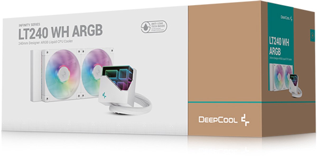 DeepCool LT240 WH ARGB - CPU Vandkøling