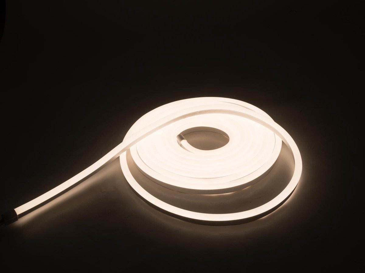 Eurolite LED Neon Flex Flexible lumineux CEE: F (A - G) 5 m blanc chaud