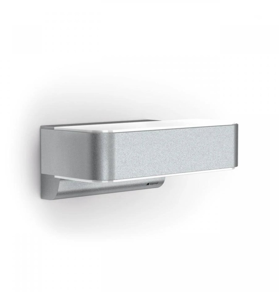 Steinel Sensor-LED-Außenleuchte L 810 SC silber 087562 Applique LED extérieure avec détecteur de mouvement LED intégrée 9.8 W LED argent