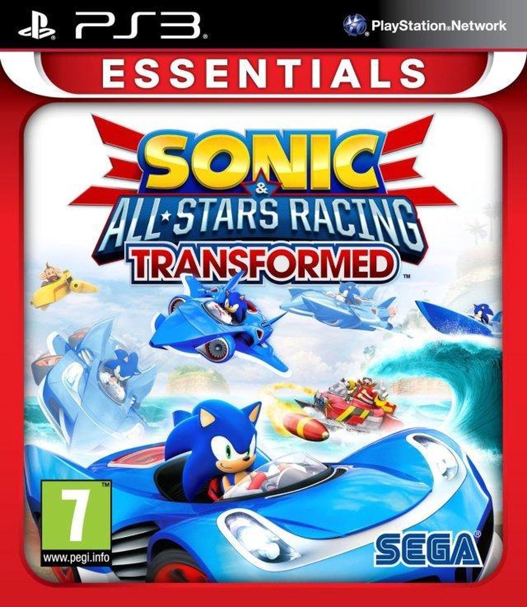 Sonic & All-Stars Racing Transformed - Sony PlayStation 3 - Racing