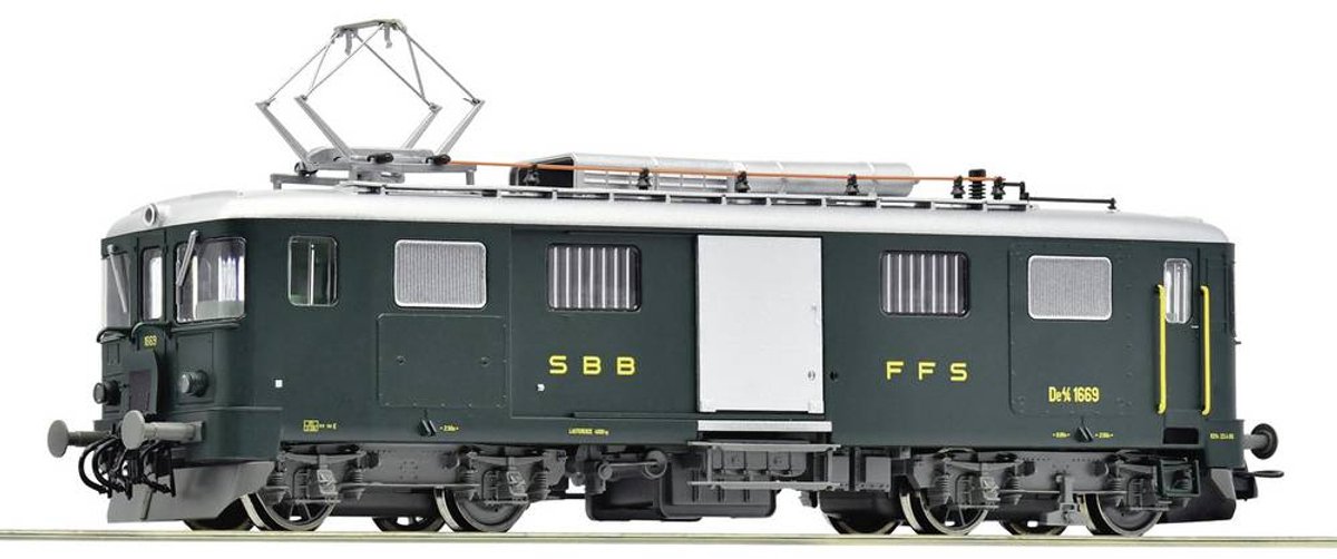 Roco 7700014 H0 Chariot à bagages électrique De 4/4 1669 (DC)