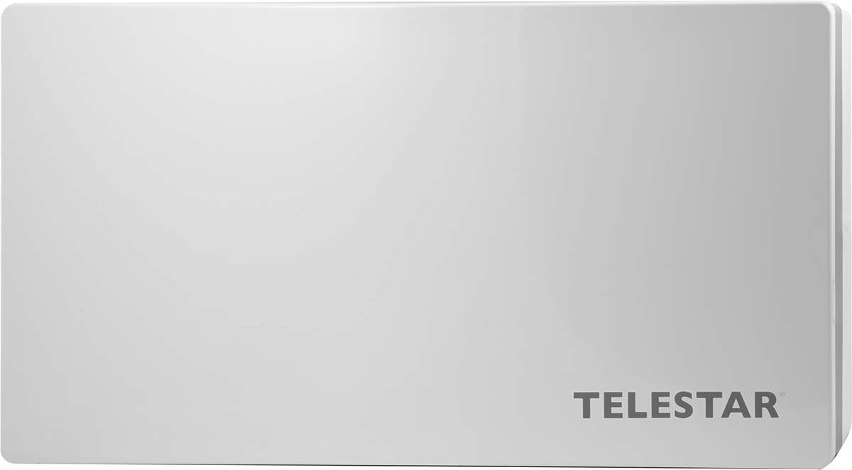 Telestar Digiflat 1 Flachantenne Antenne SAT gris clair
