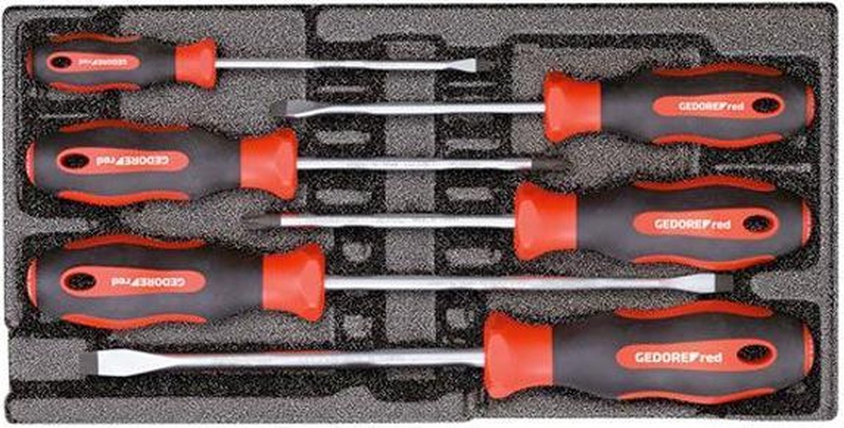 Gedore RED R22150014 Jeu de tournevis vis à fente