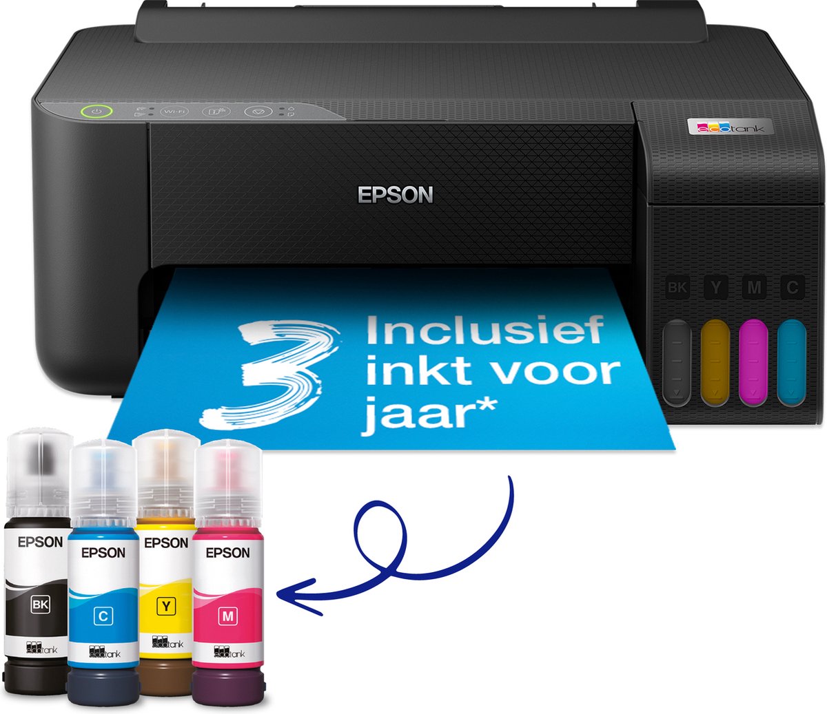 Epson EcoTank ET-1810 - Farve - Blæk
