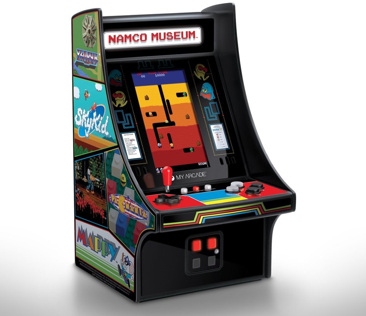 My Arcade MINI PLAYER 10" BANDAI NAMCO™ MUSEUM HITS (20 IN 1)