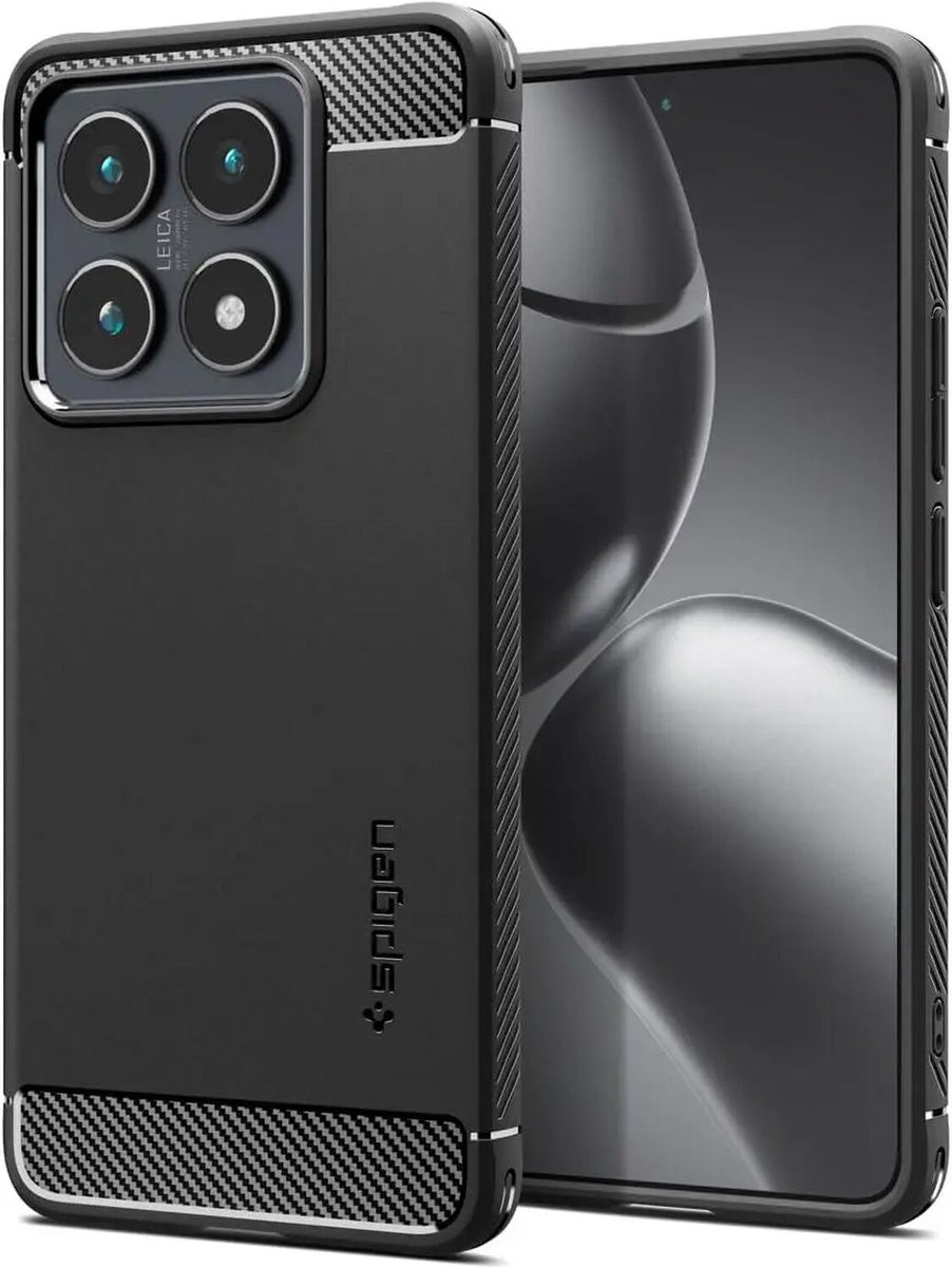 Spigen Rugged Armor - matte black - Xiaomi 14T