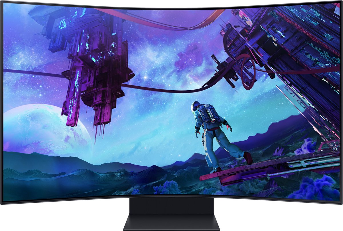 55" Samsung Odyssey Ark S55CG970NU - 3840x2160 (4K) - 165Hz - VA - KVM switch