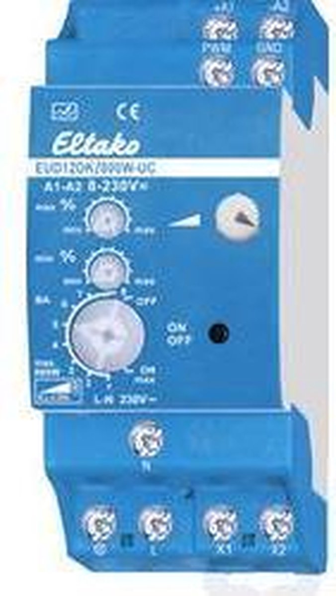 Eltako 21100810 Variateur pour rail DIN bleu