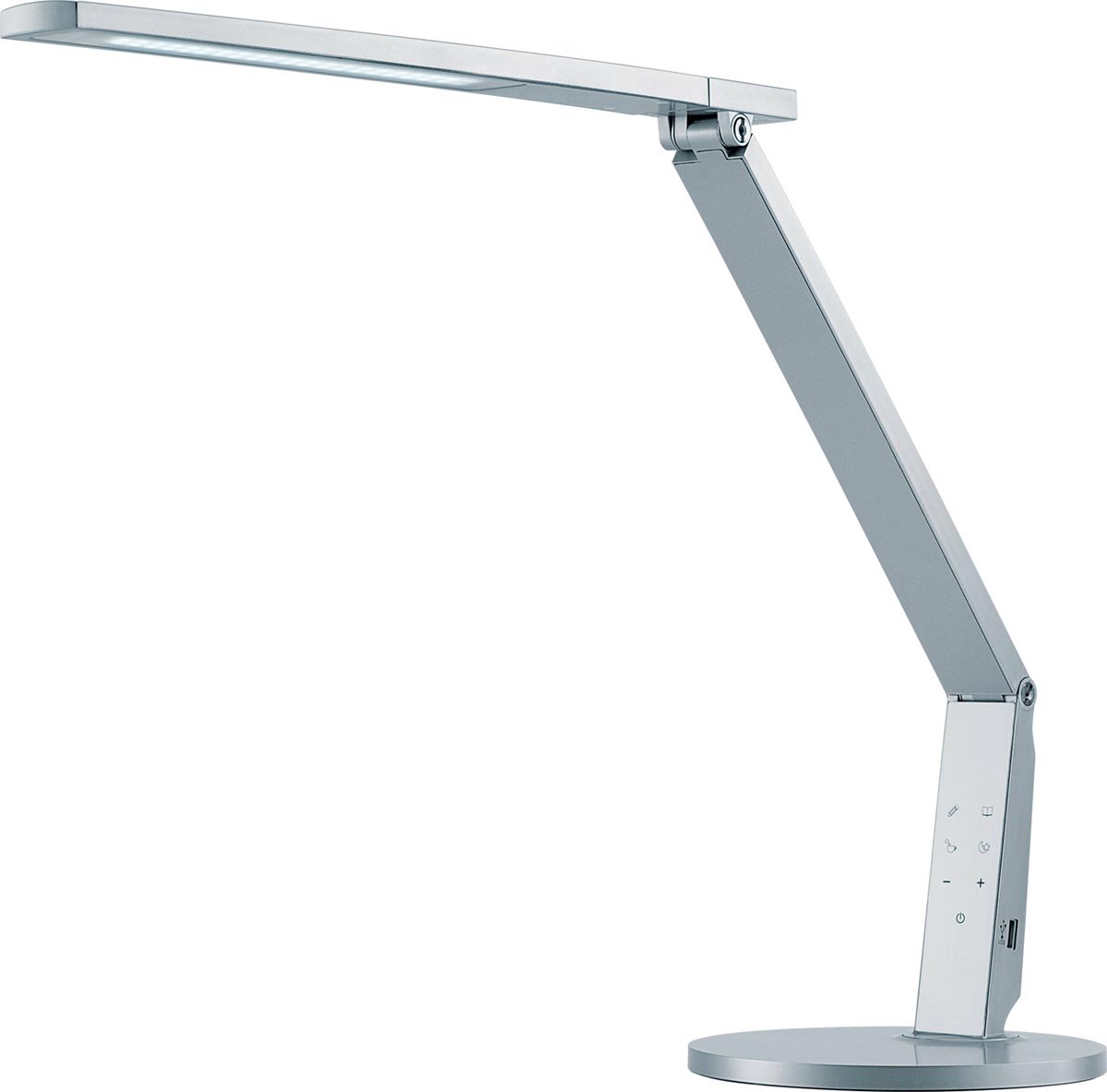 Hansawerke LED Vario Plus h5010668 Lampe de bureau à LED LED LED intégrée 10 W argent