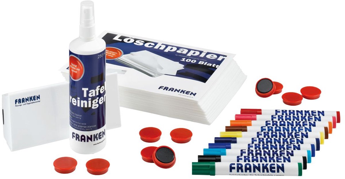 Franken Set daccessoires pour tableau magnétique Starter Kit Z1951
