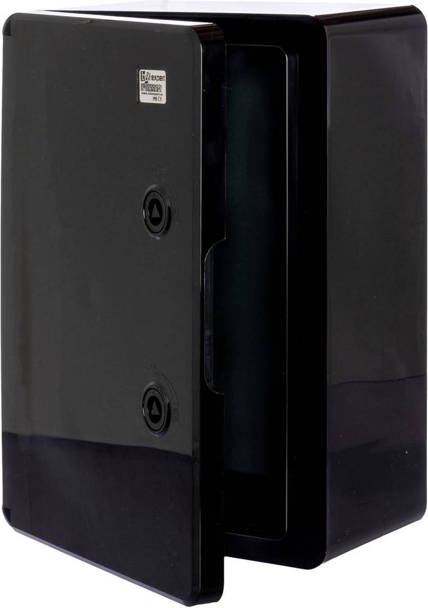 Boxexpert BXPPABSB250350150-F01 Coffret dinstallation 150 x 250 x 350 x 150 plastique ABS noir 1 pc(s) Piece